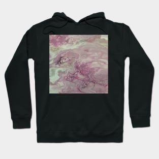 Pink marble pour Hoodie